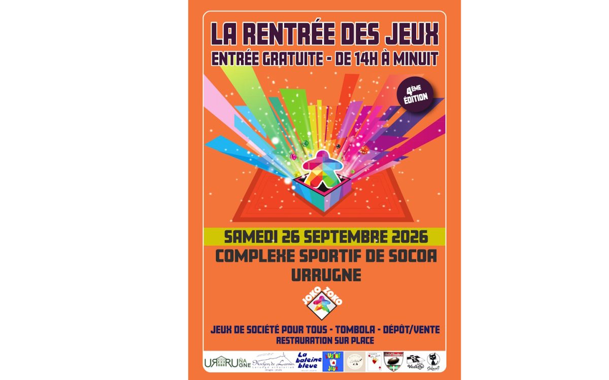 La rentrée des jeux