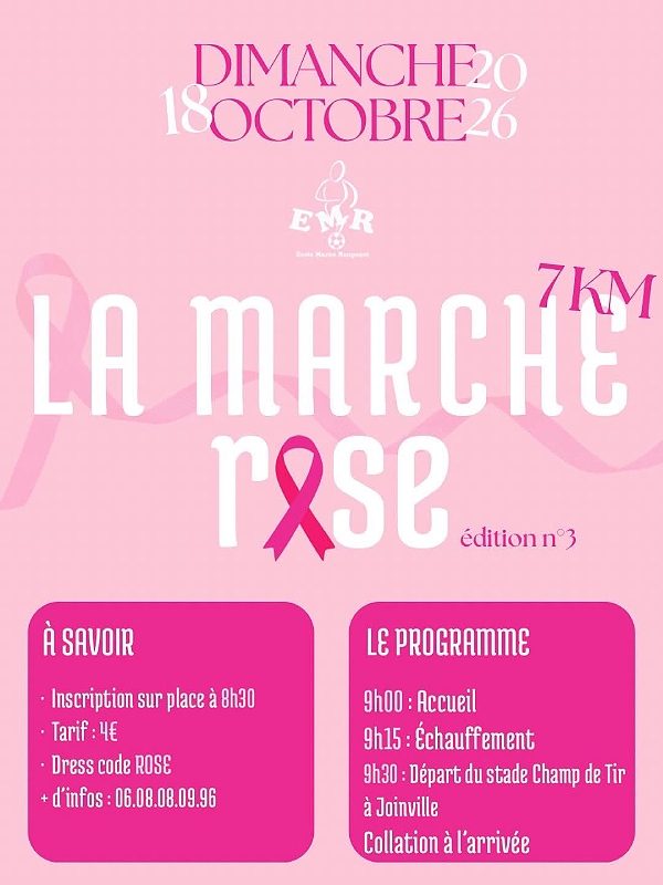 Marche rose