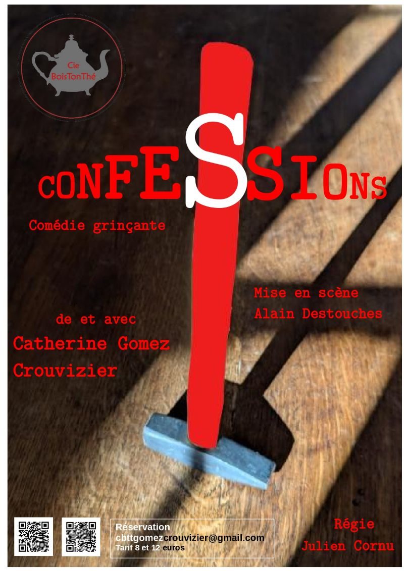 Spectacle "Confessions" par la Compagnie BoisTonThé