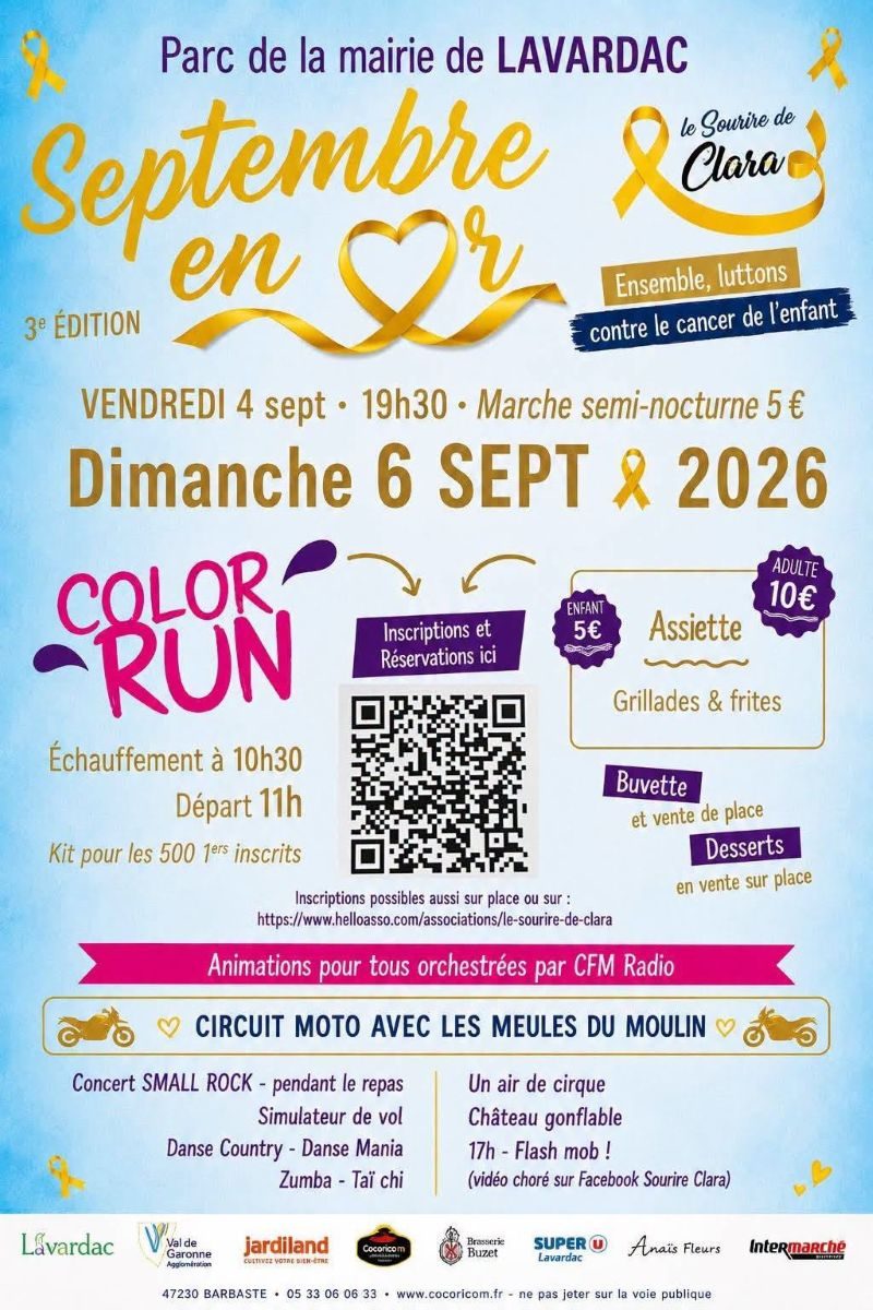 Le sourire de Clara : week-end solidaire