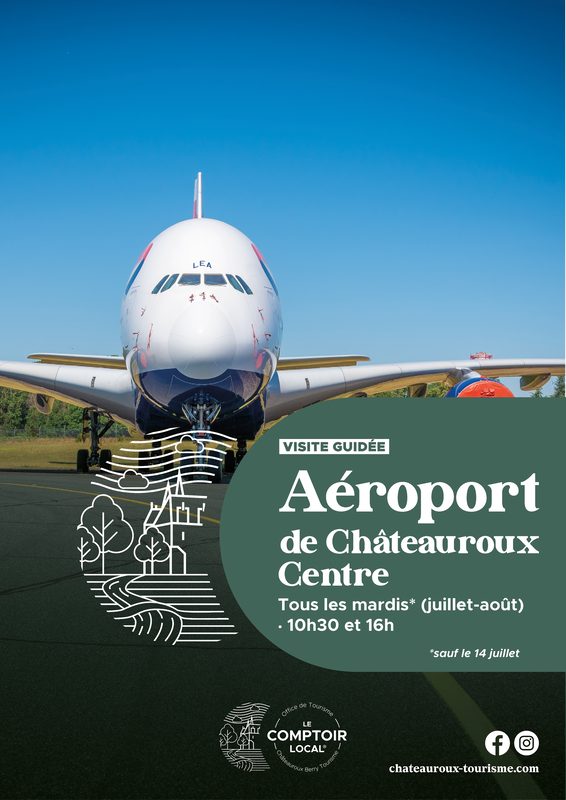 L'aéroport de Châteauroux-Centre