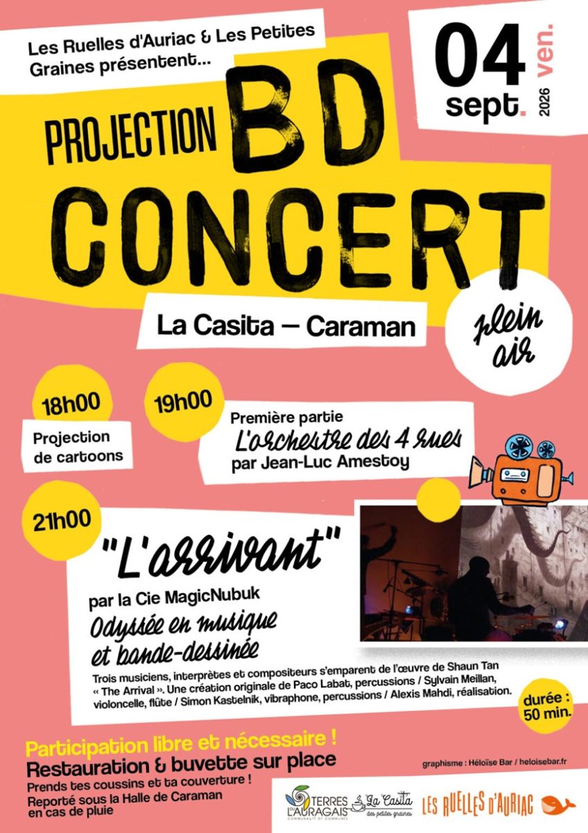 PROJECTION BD CINÉ-CONCERT