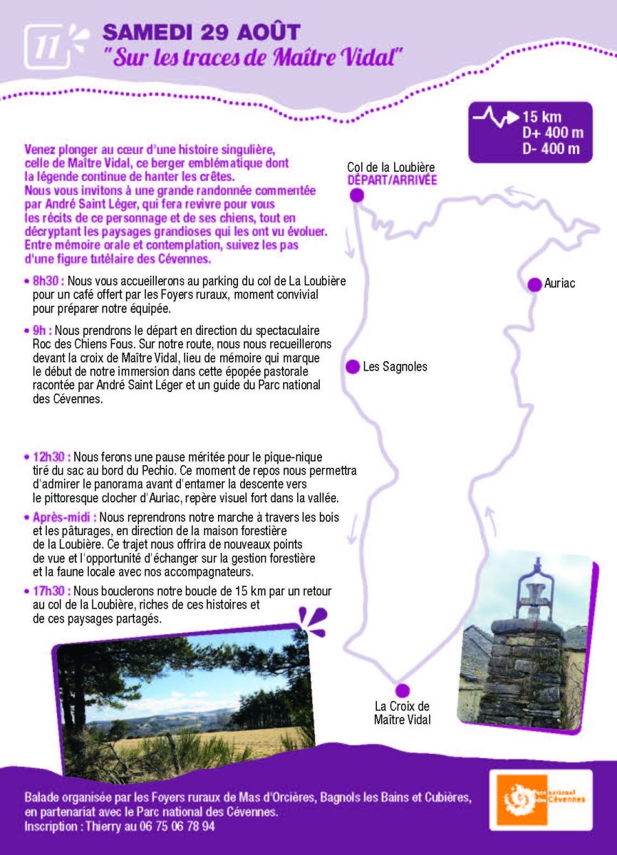 EN CHEMIN J'AI RENCONTRÉ : "SUR LES TRACES DE MAITRE VIDAL"