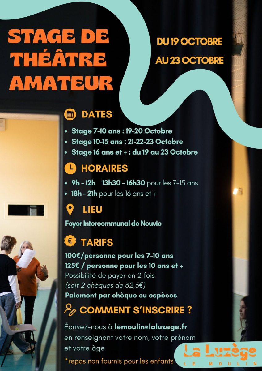 Stages de théâtre amateur