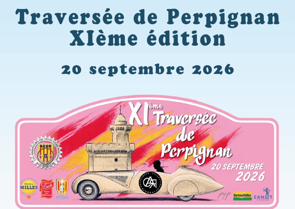 11EME TRAVERSÉE DE PERPIGNAN DE VOITURES ANCIENNES