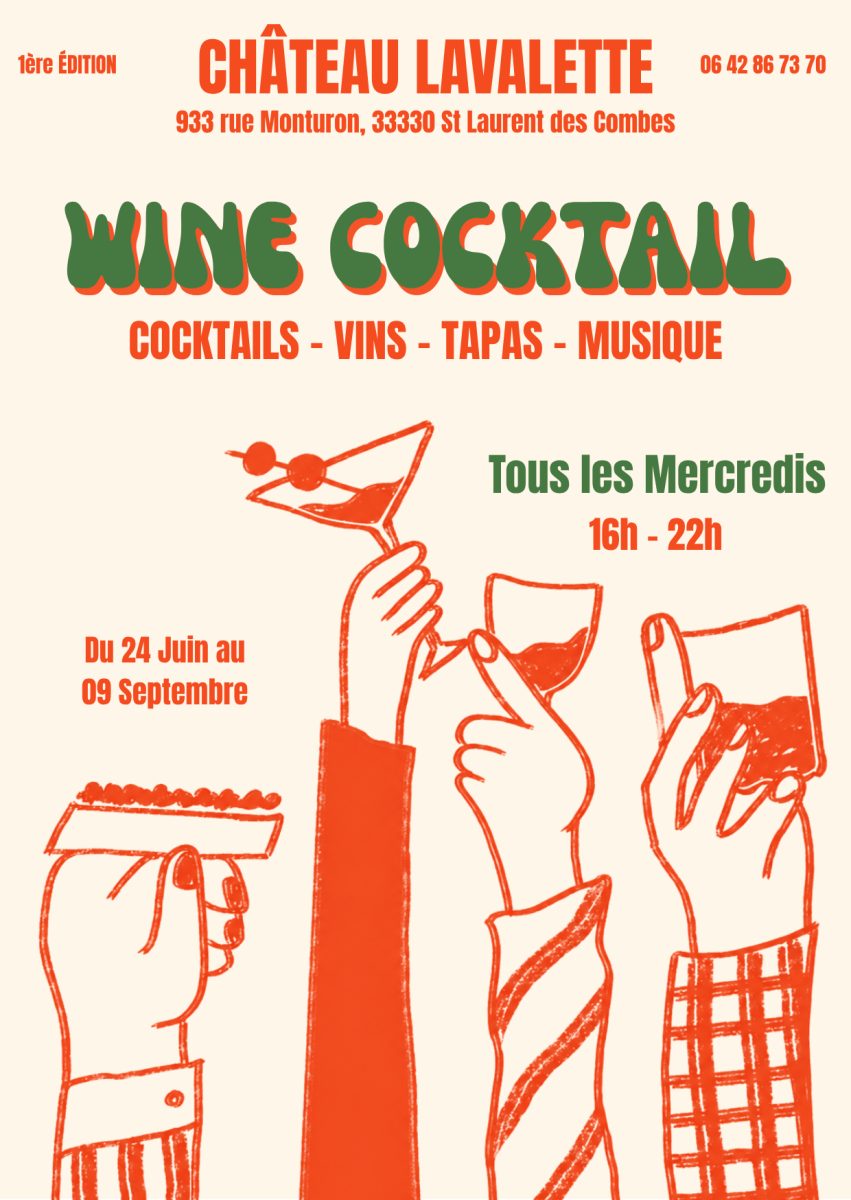 Wine Cocktail au Château Lavalette