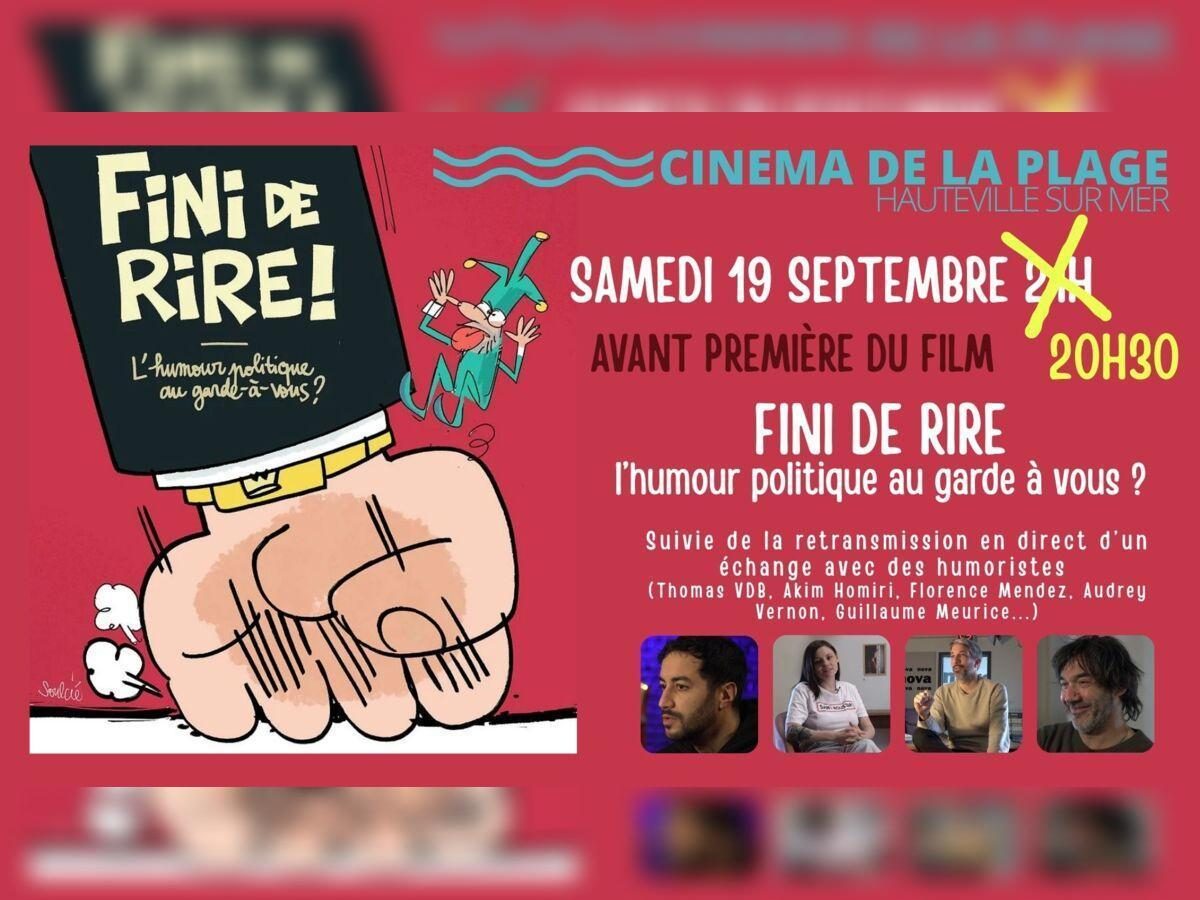 Cinéma avant-première : Fini de rire ! L’humour politique au garde-à-vous ?
