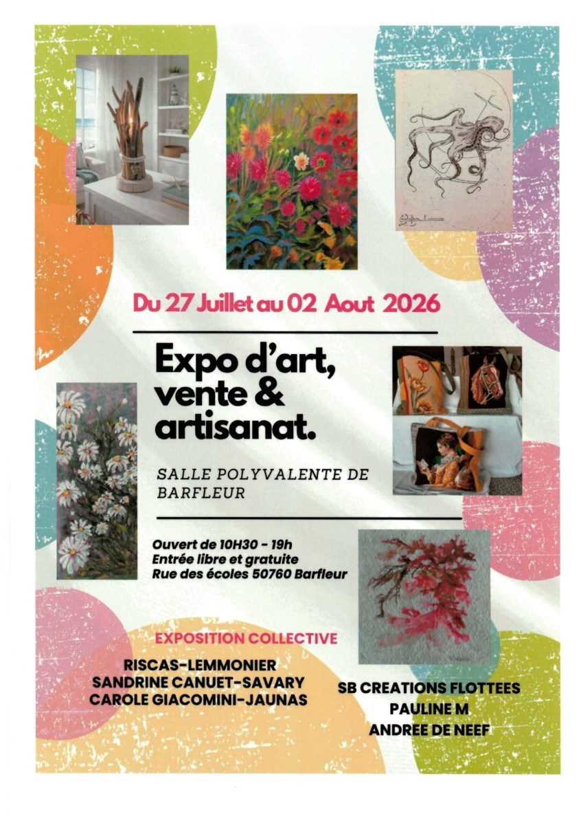 Exposition d'Art, vente & Artisanat