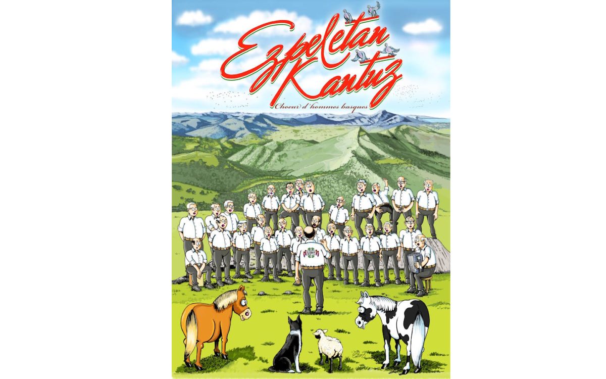 Concert de chants basque avec le Chœur Basque Ezpeletan Kantuz