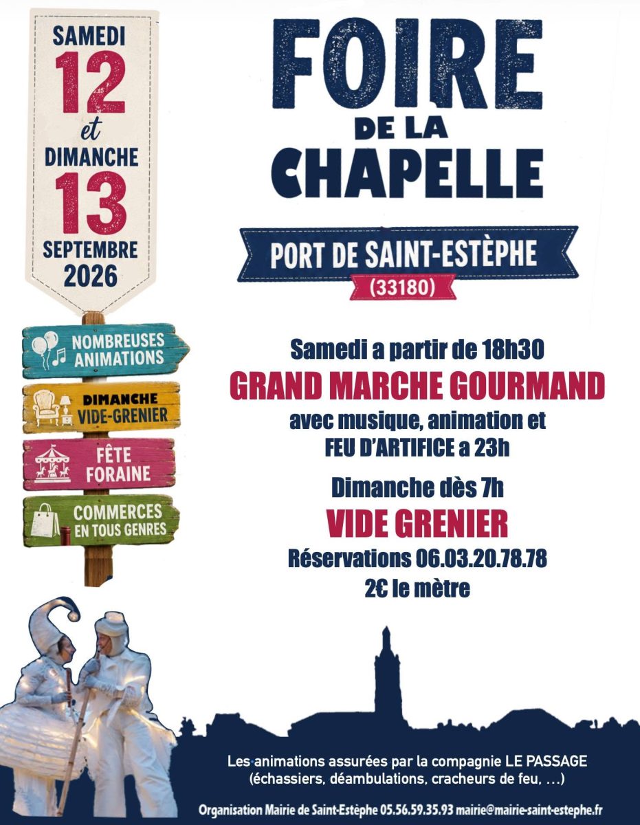 Foire de la Chapelle de Saint-Estèphe