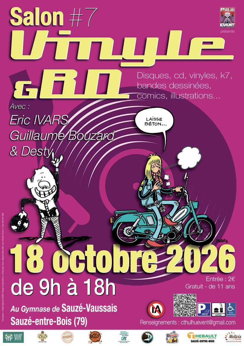 Salon du vinyle et bd - 7éme édition