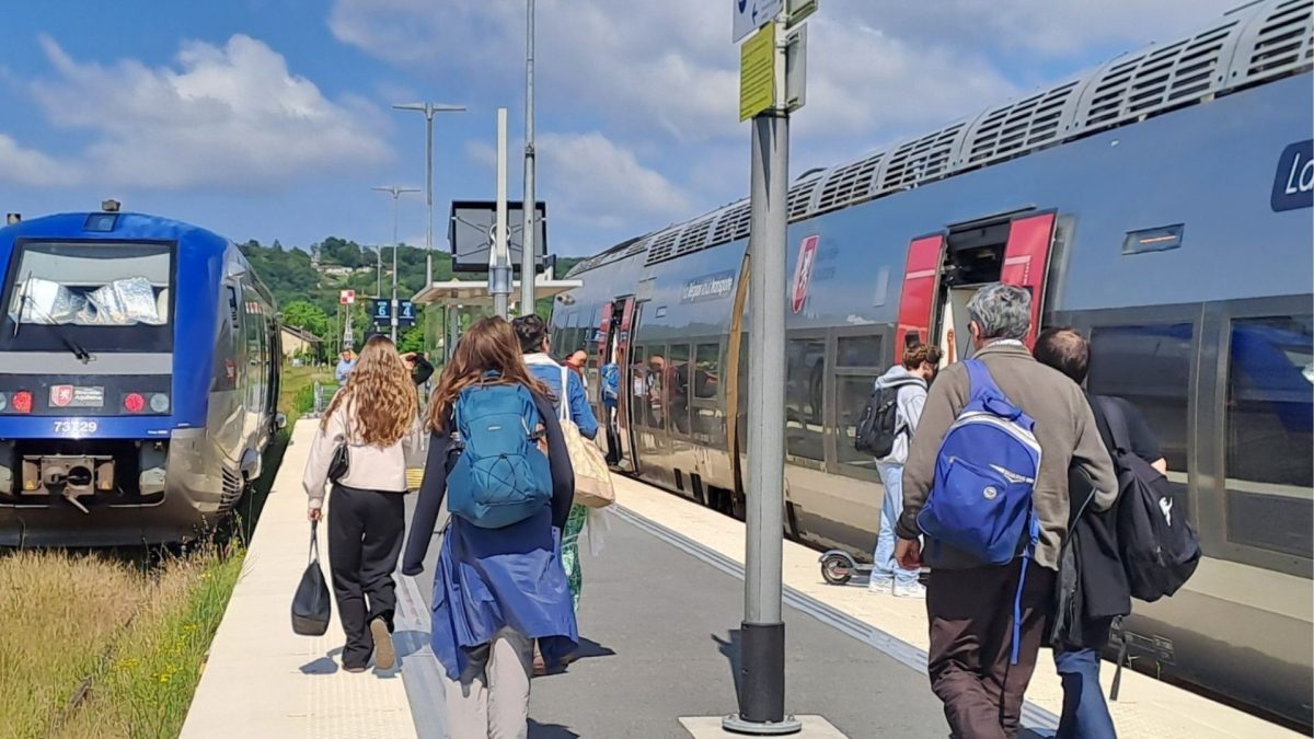 Échappée ferroviaire - destination Saint-Astier