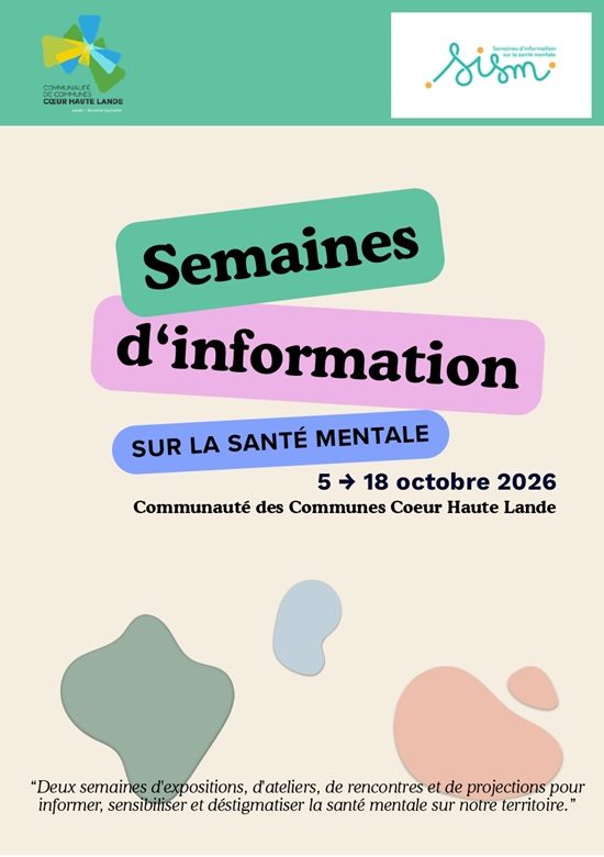 Les semaines d'informations sur la santé mentale