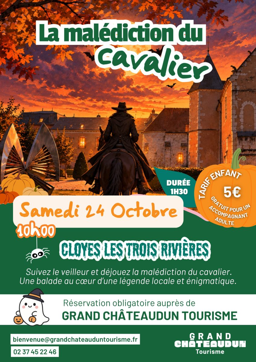 Animation enfant pour Halloween - "La malédiction du cavalier"