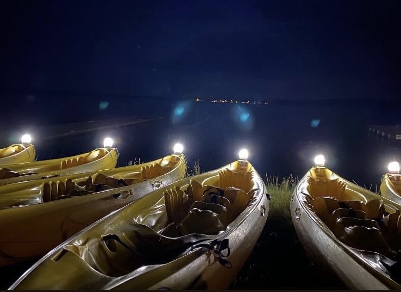 Nocturne en canoë