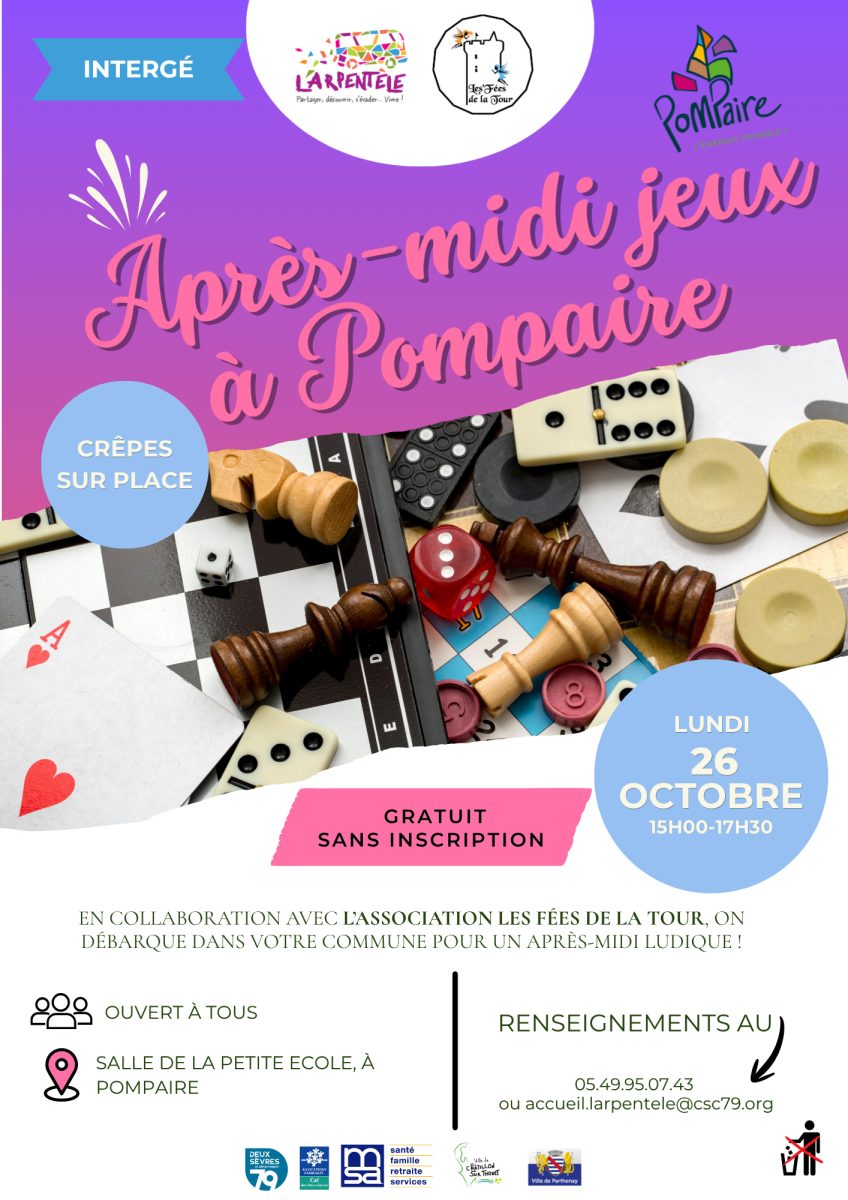 Après-midi jeux de société
