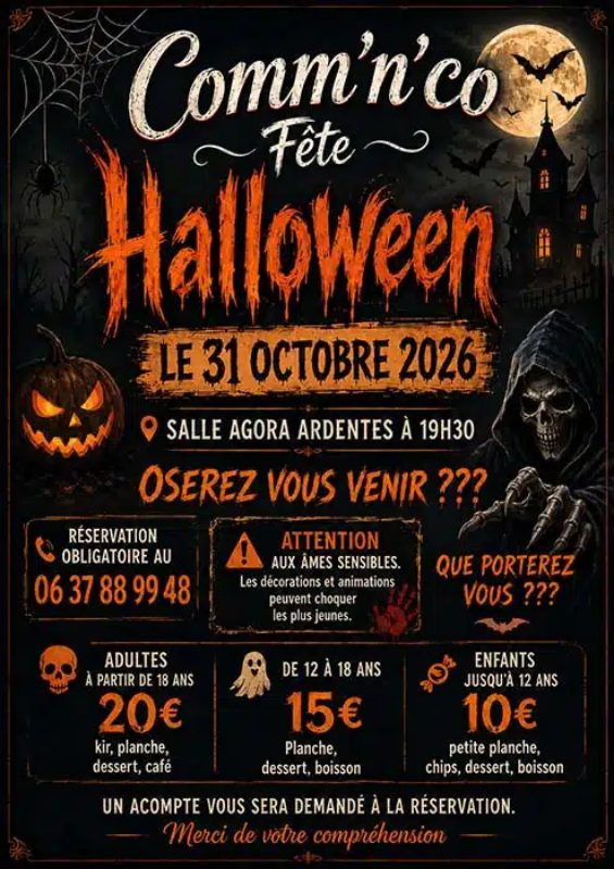 Comm’n’co Fête Halloween