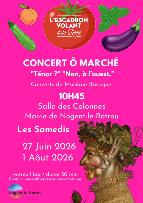 Concert Ô Marché 2026