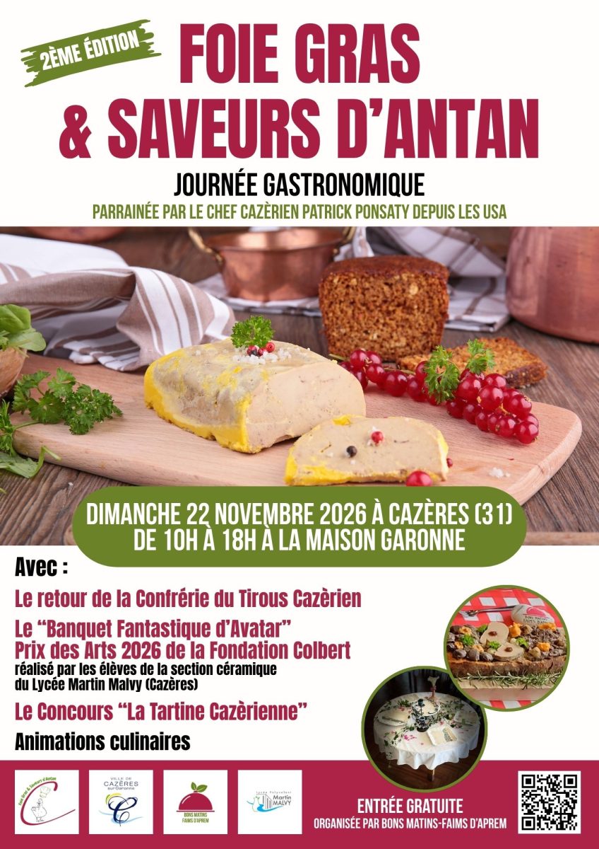 2ÈME ÉDITION DE FOIE GRAS & SAVEURS D'ANTAN