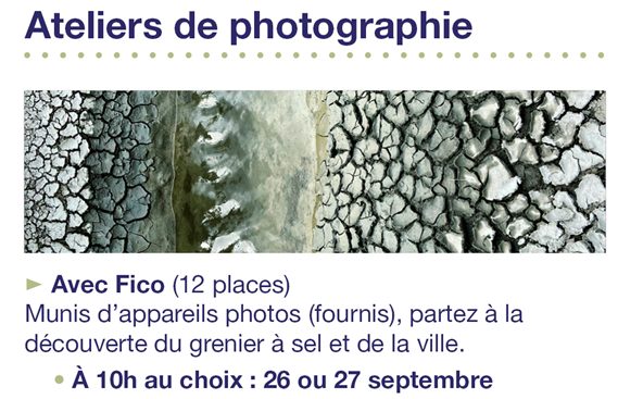 Atelier photographie avec Fico