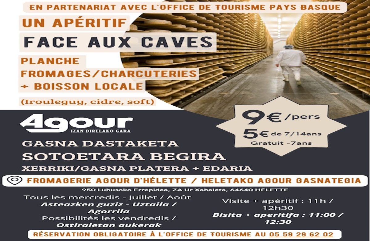 Visite et apéritif face aux caves - Musée du Pastoralisme Agour