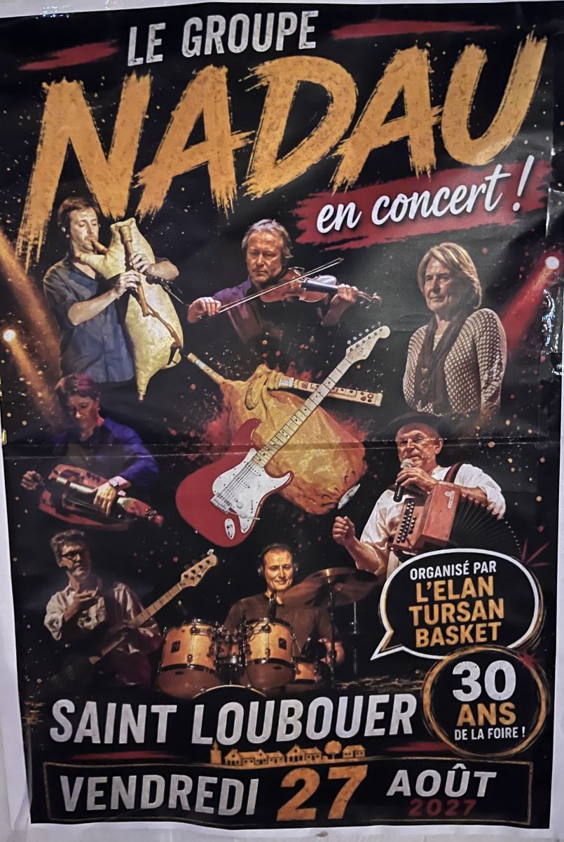 Concert de Naudau à Saint-Loubouer