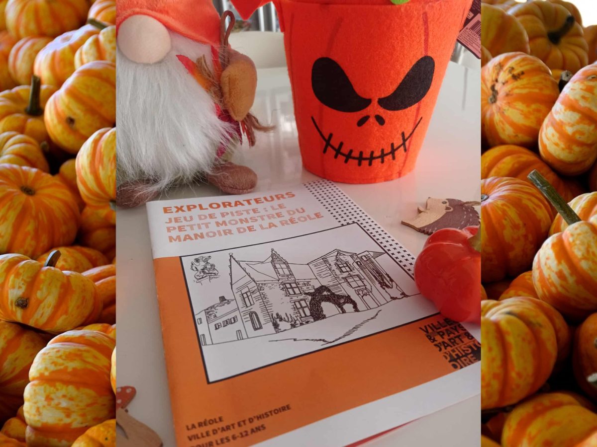 Jeu de piste d'Halloween : Le petit monstre du manoir de La Réole