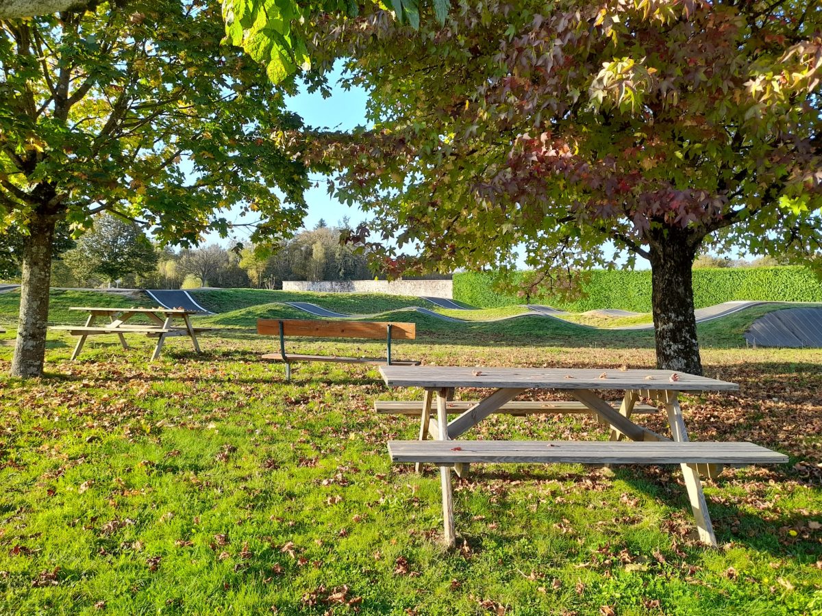 Aire de pique-nique du pumptrack
