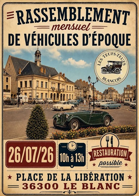 Ressemblement véhicules anciens