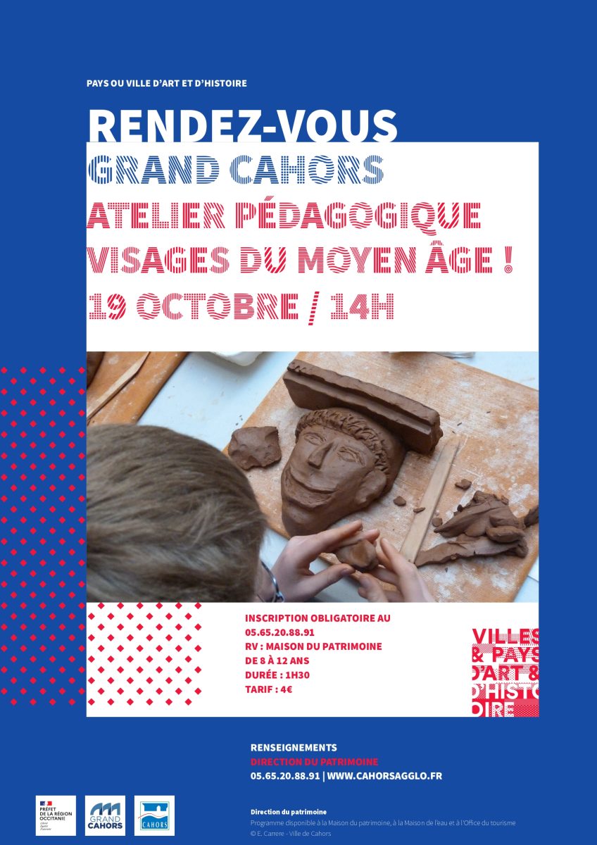 Atelier "visages du Moyen-Âge!"