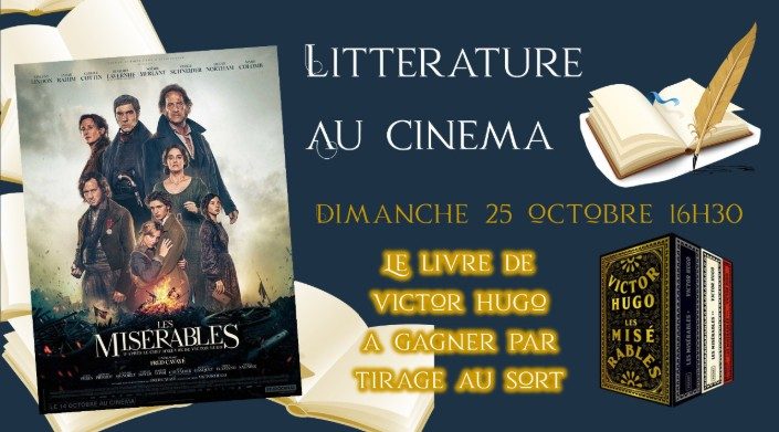 'Les Misérables' - Littérature au Cinéma au Cinéma Lumière de Nogent-sur-Seine