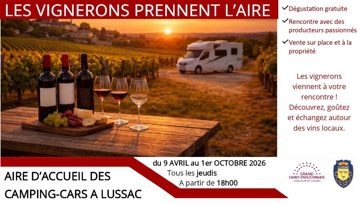 "Les vignerons prennent l'Aire" - Château Canon La Fôret