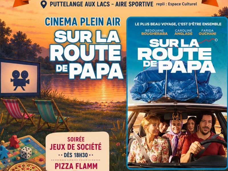 Festival les Z'Étangs d'art - Cinéma de plein air - Sur la route de papa