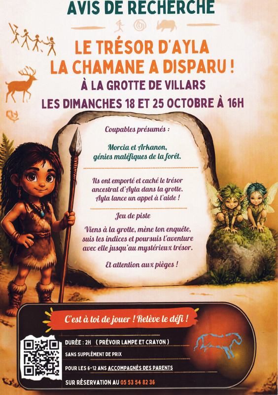 Jeu de piste: A la recherche du trésor d'Ayla la Chamane