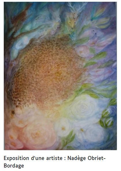 Exposition d'une artiste : Nadège Obriet-Bordage