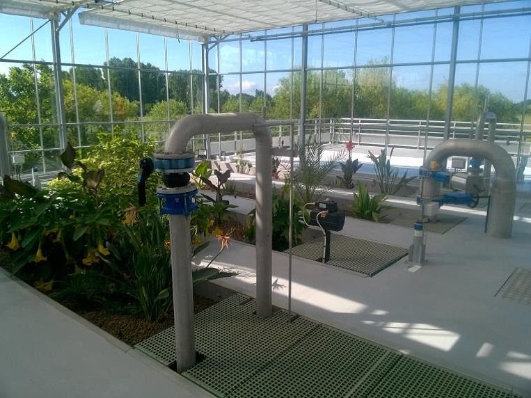 visite station d'épuration "La Serre"