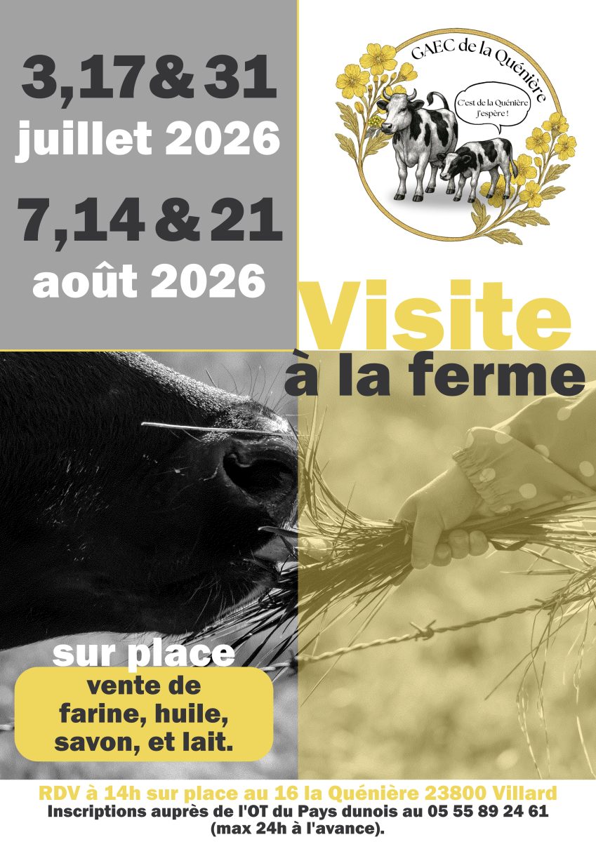 Visite à la ferme