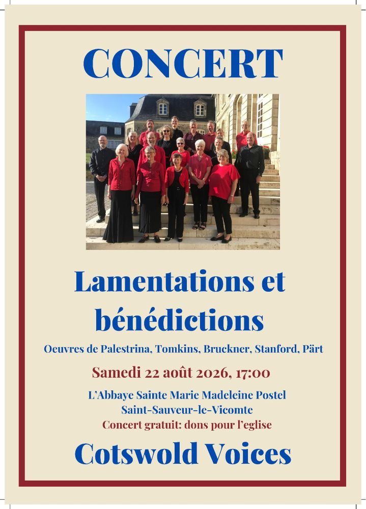 Concert de Cotswold Voices