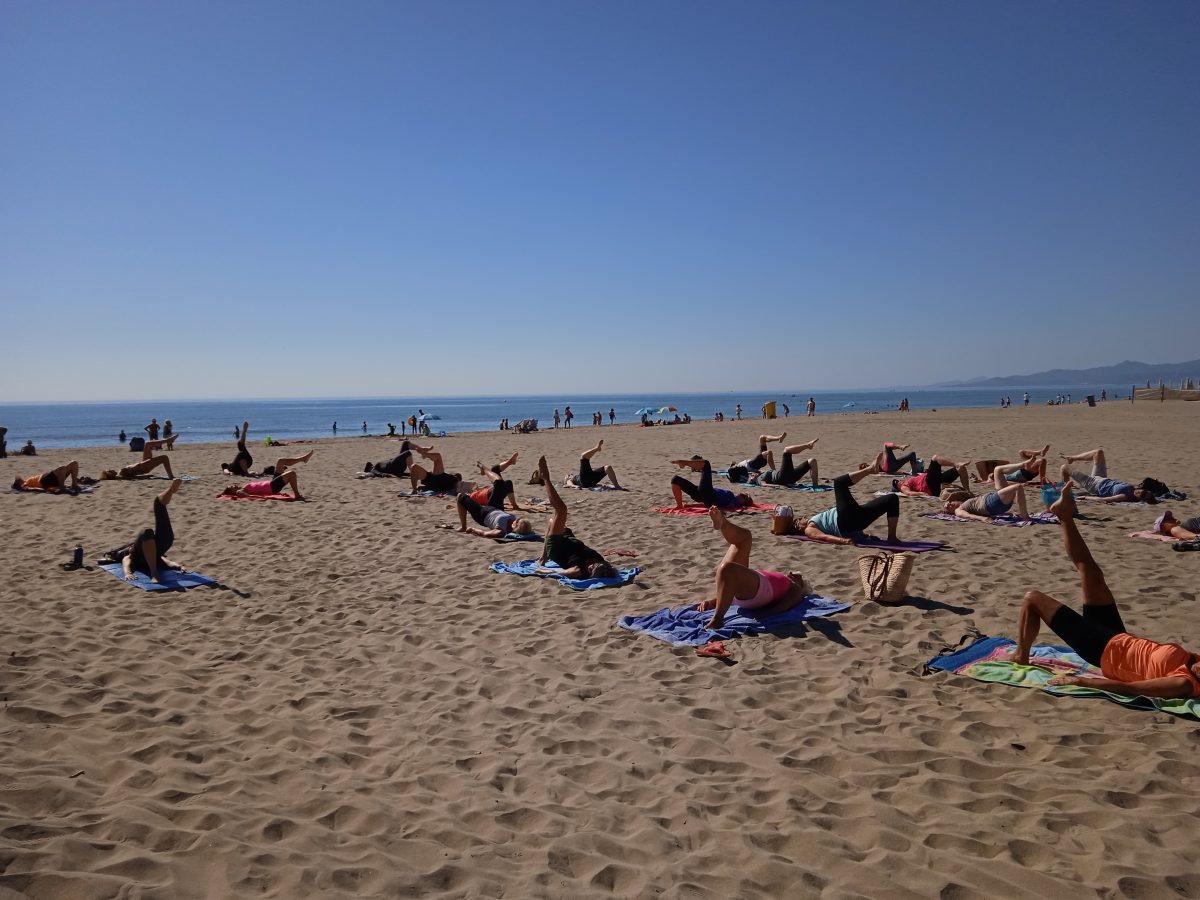 BEACH PILATES, PLAGE DU ROUSSILLON