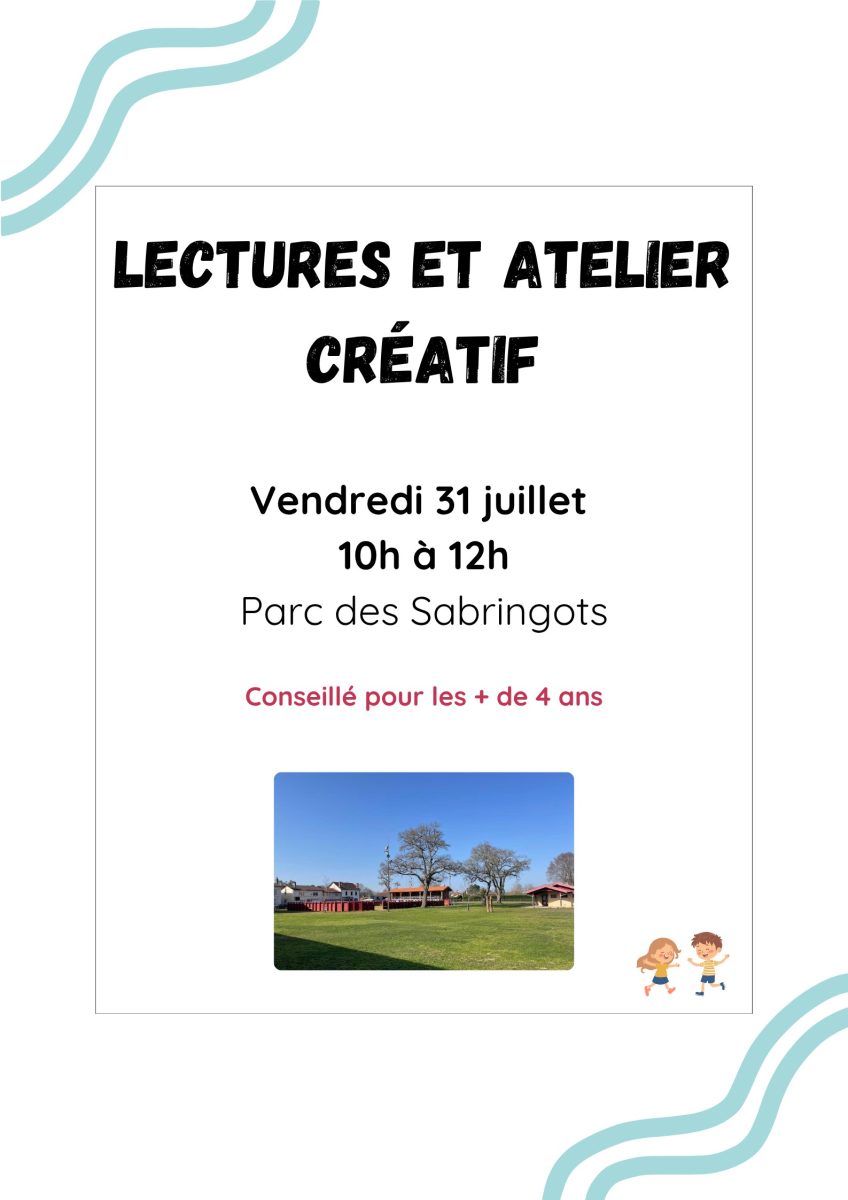 Lectures et ateliers créatifs