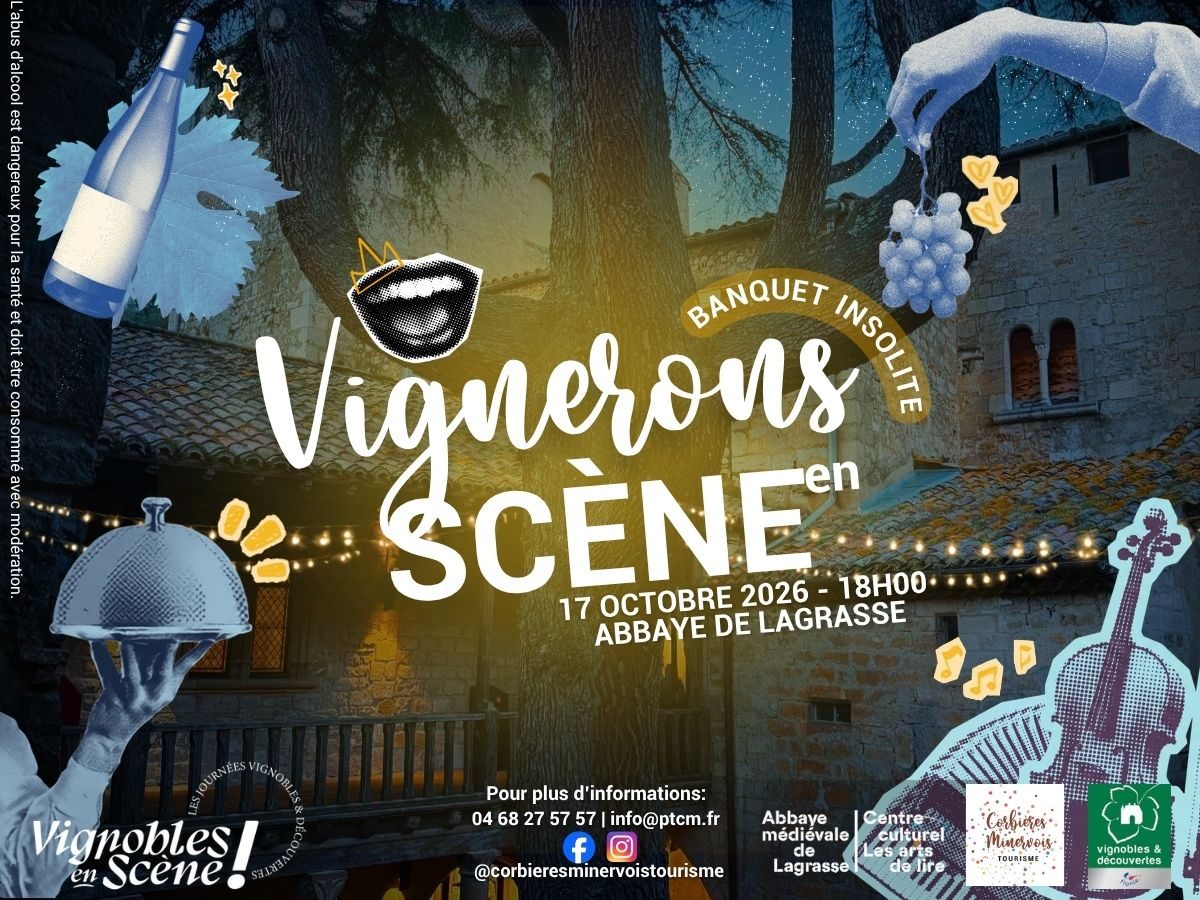 VES 2026 - LE BANQUET INSOLITE - VIGNERONS EN SCÈNE À LAGRASSE