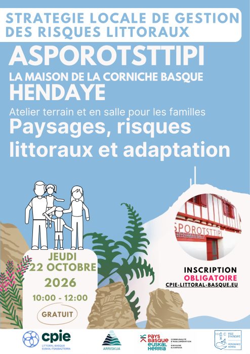 Atelier terrain - Paysages, risques littoraux et adaptation