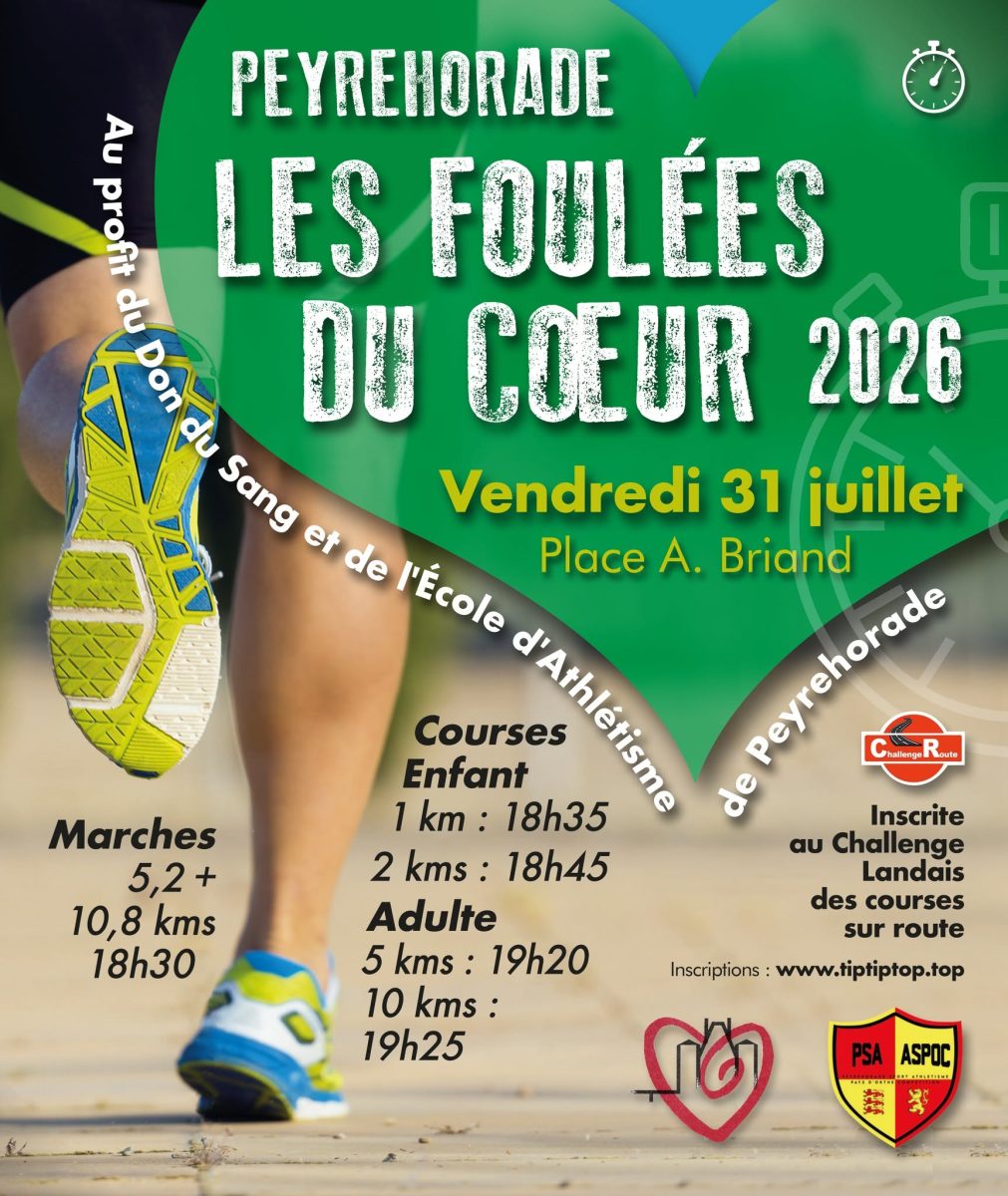 Les Foulées du Coeur 2026