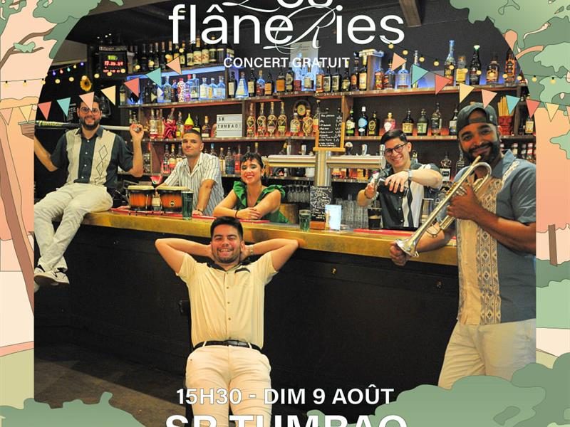Les Flâneries - Chanson française - Musique latino-caribéenne