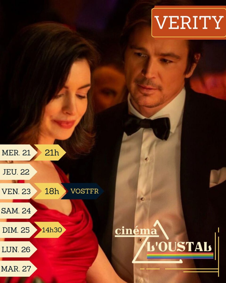 VERITY, 1H54, THRILLER ROMANTIQUE, DE MICHAEL SHOWALTER AVEC  ANNE HATHAWAY, DAKOTA JOHNSON, JOSH HARTNETT