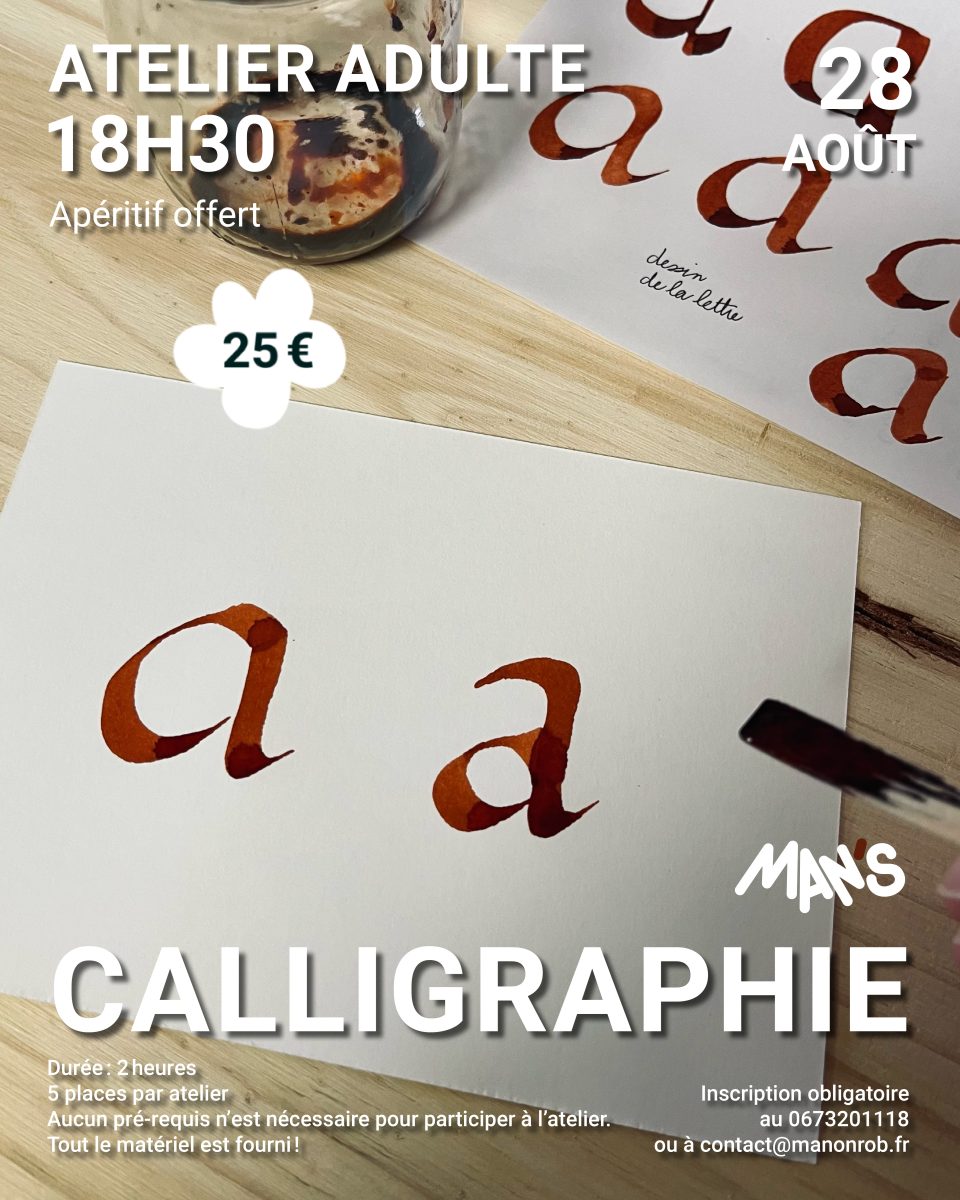 Atelier "Calligraphie"
