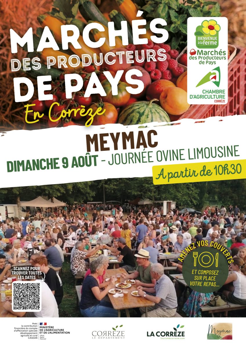 Marché des Producteurs de Pays de Meymac - Journée Ovine Limousine