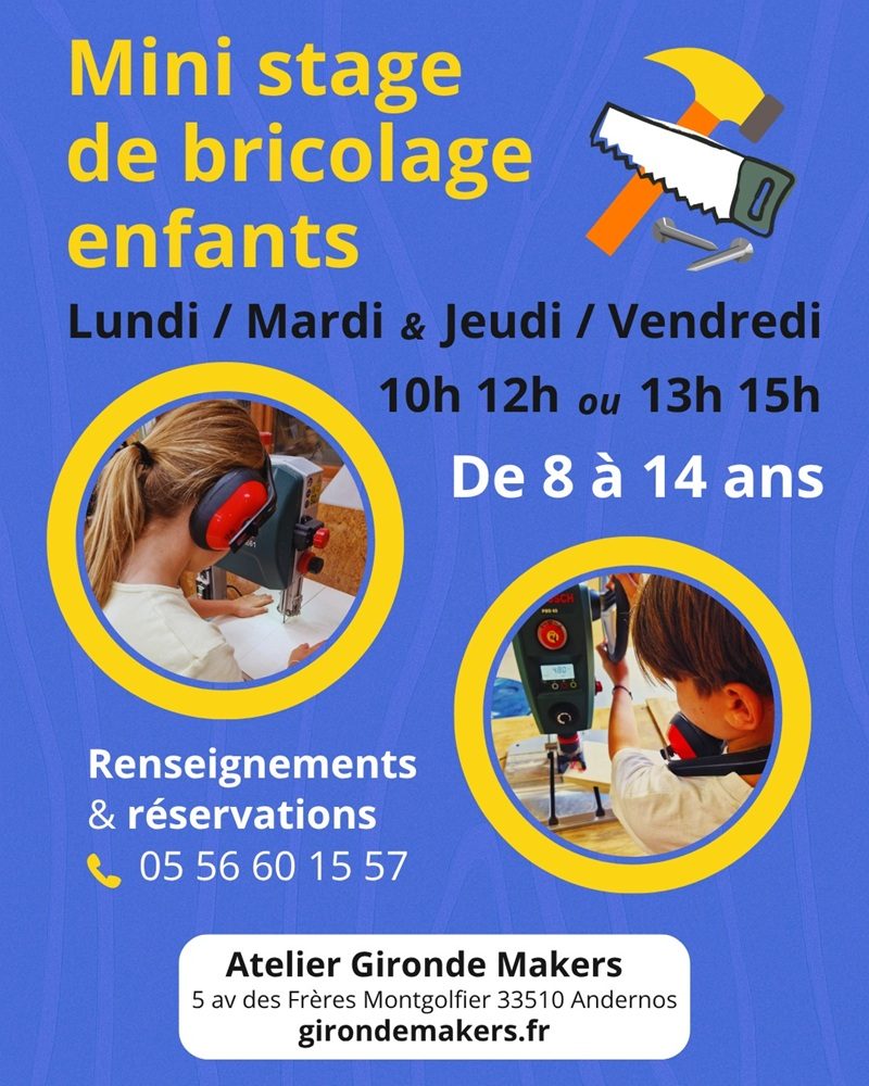 Cet été, destination Bricolage pour les Enfants !