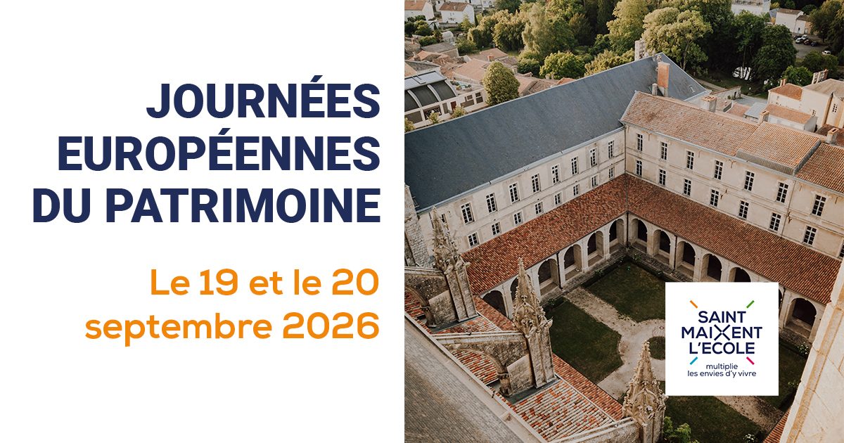 Journées Européennes du Patrimoine à Saint-Maixent l'Ecole