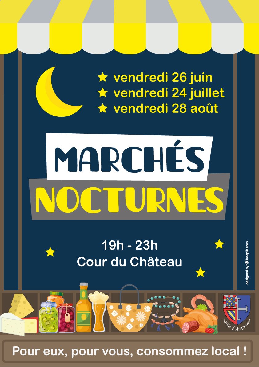 Marchés nocturnes à Auxonne